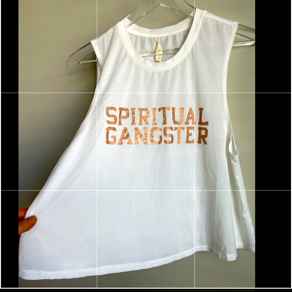 Spiritual gangster tank top size medium